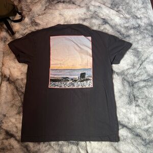 Black T with design on the back Abercrombie&Fitch Size-S